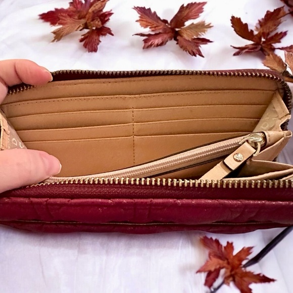 Kate Spade Quilted Leather Astor Court Neda Zip Around Wallet - Picture 10 of 11